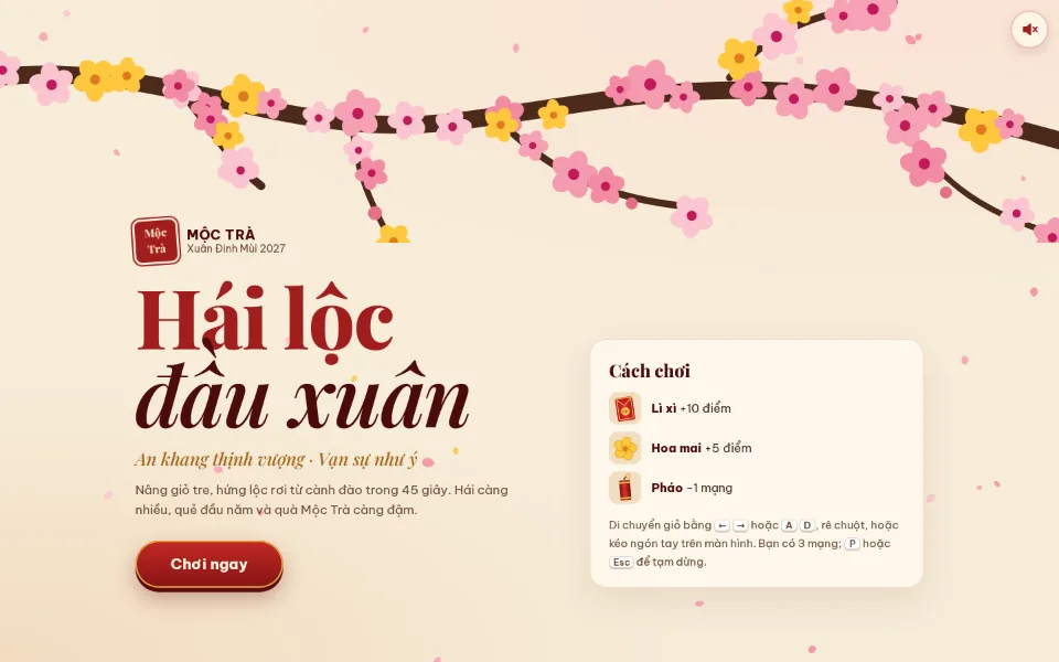 Lucky spring — promo mini-game